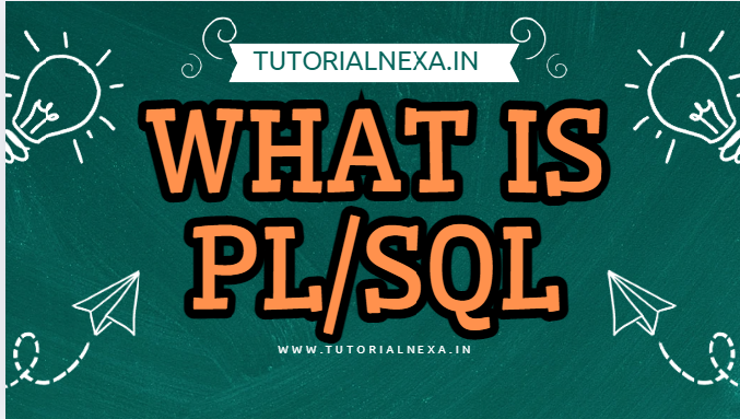 What is PL/SQL?