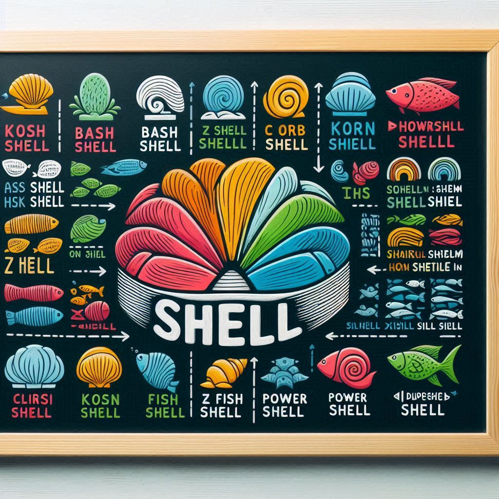 what is shell and types of shell in linux?