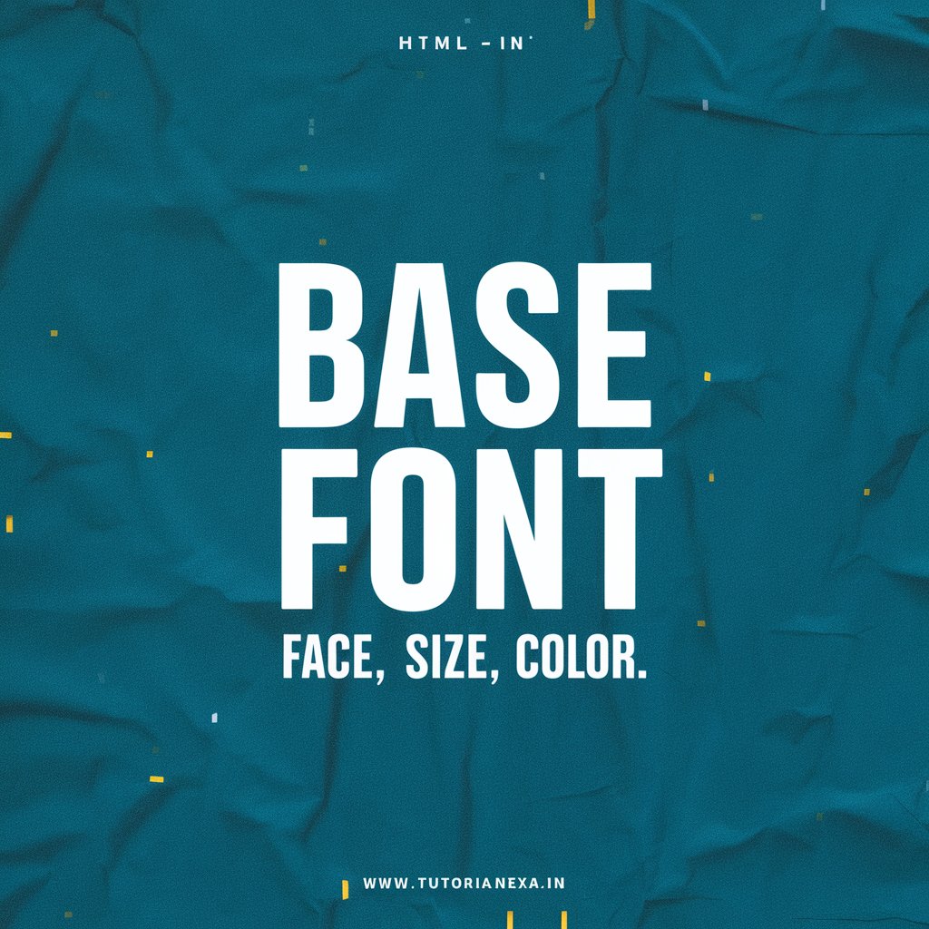 HTML basefont का  टैग||HTML BASEFONT TAG