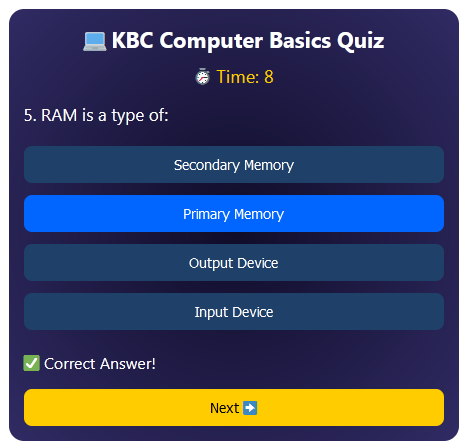 MCQ: COMPUTER BASICS-9TH CLASS